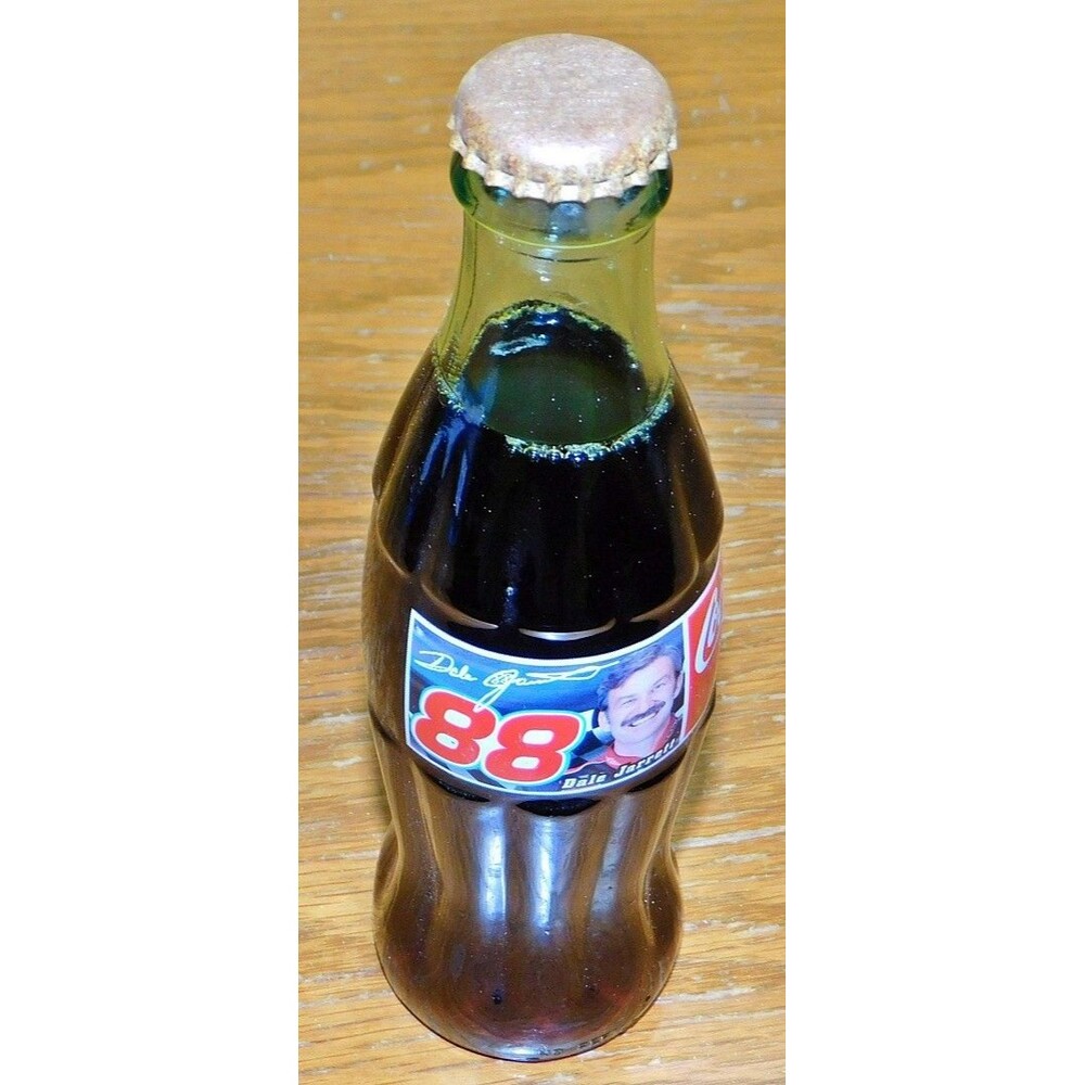 Set of 2 Dale Jarrett Coca Cola Bottles